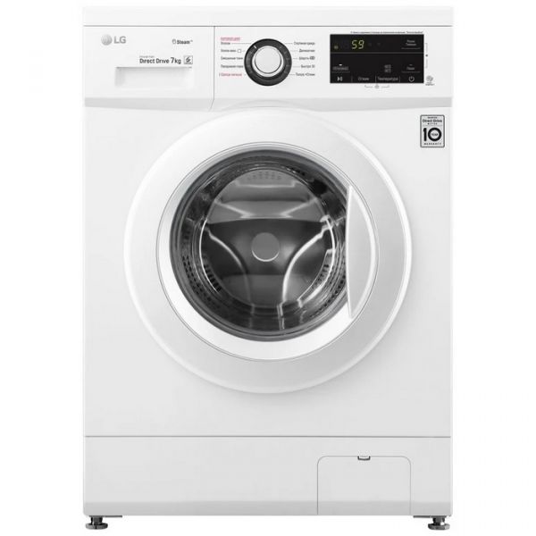 Стиральная машина LG F2J3HS0W фронтальная 7 кг белый